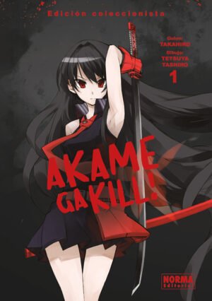 Akame ga Kill! Edición coleccionista 1, portada