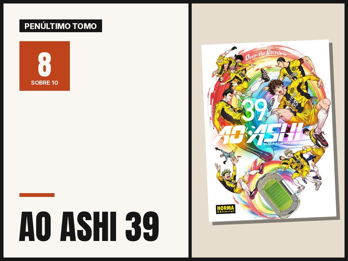 Ao Ashi 39: reseña del tomo contra el Barça