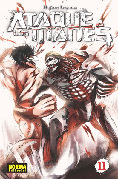 Ataque a los Titanes 11, portada