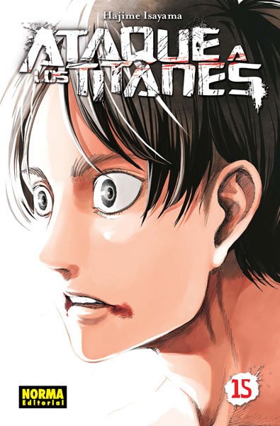 Ataque a los Titanes 15, portada