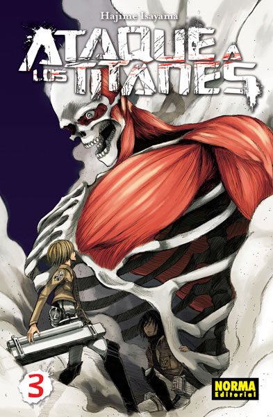 Ataque a los Titanes 3, portada