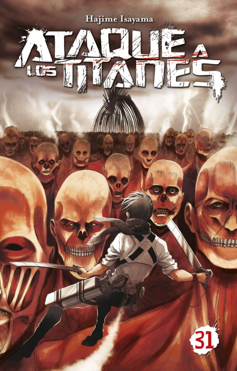 Ataque a los Titanes 31, portada