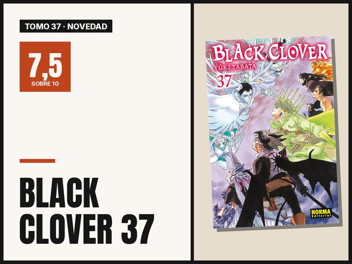 Black Clover 37: reseña del último tomo publicado