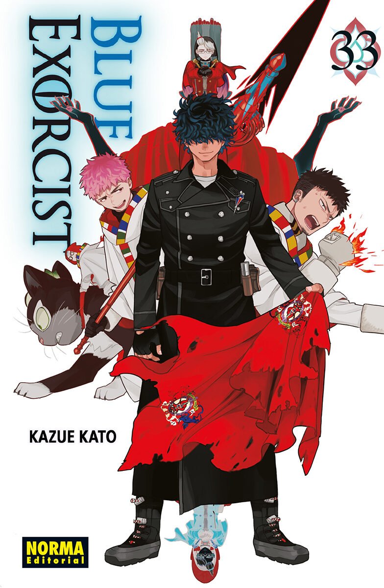 Blue Exorcist 33, portada