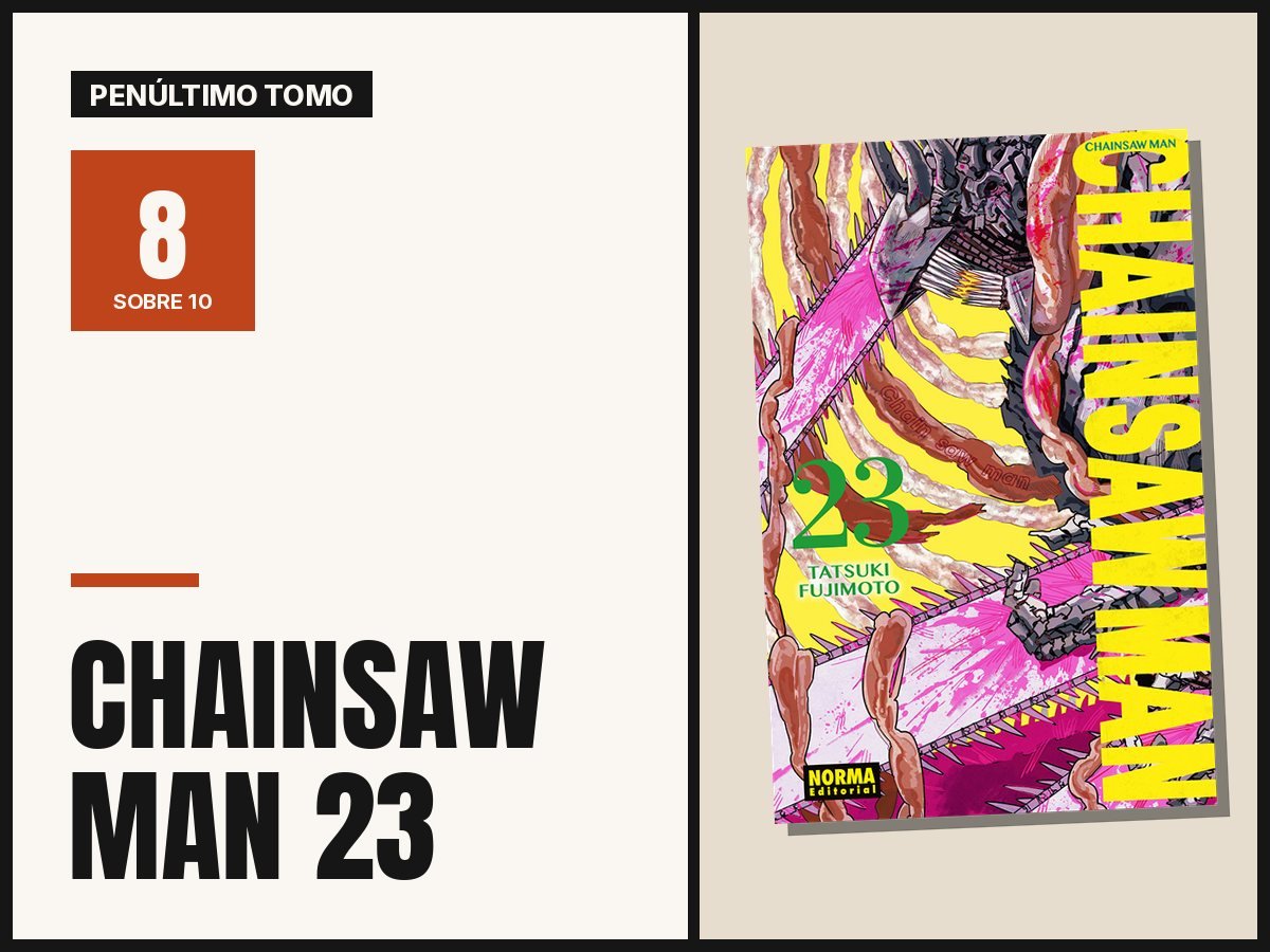 Chainsaw Man 23: reseña del penúltimo tomo