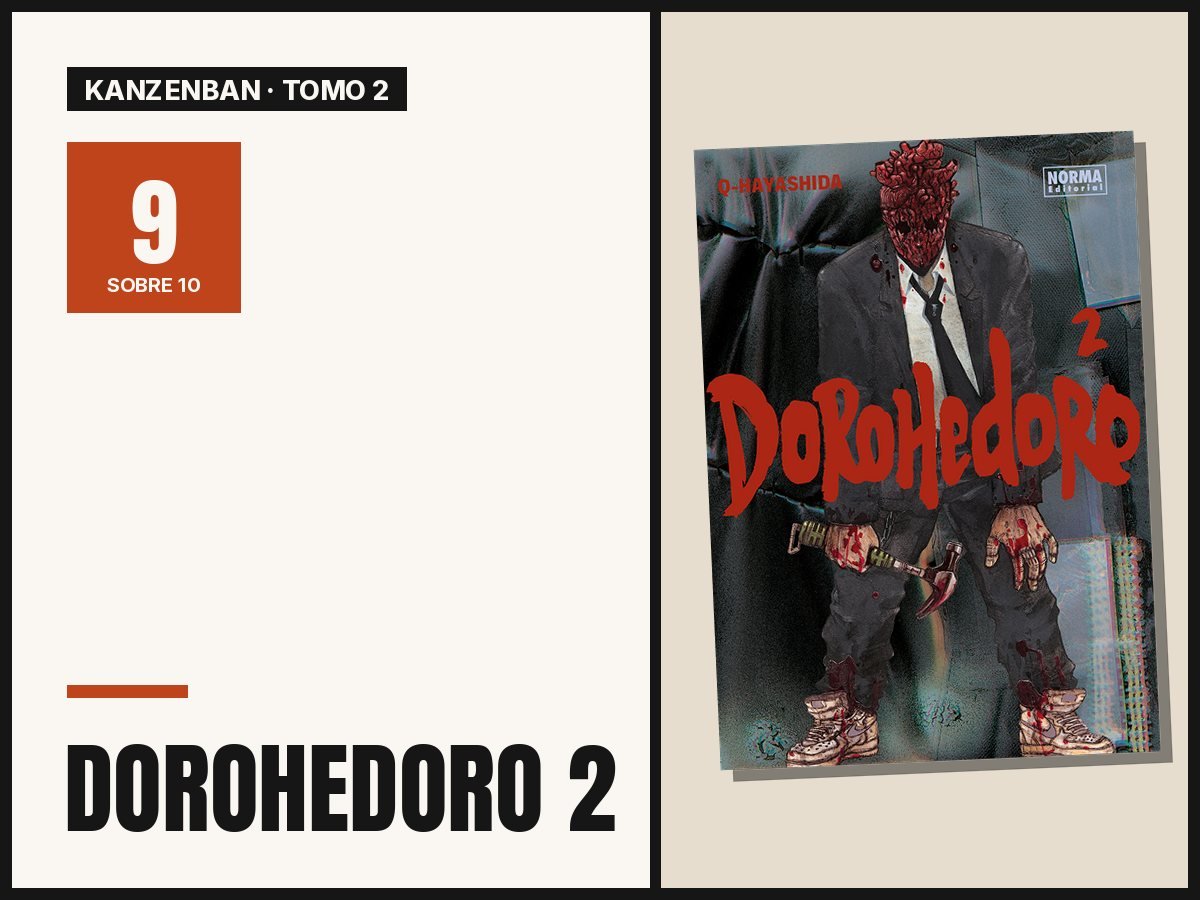 Dorohedoro 2: reseña del tomo y de la edición kanzenban