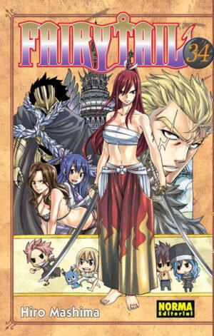 Fairy Tail 34, portada
