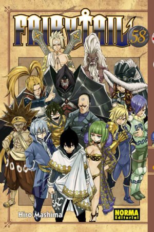 Fairy Tail 58, portada