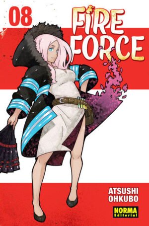 Fire Force 8, portada