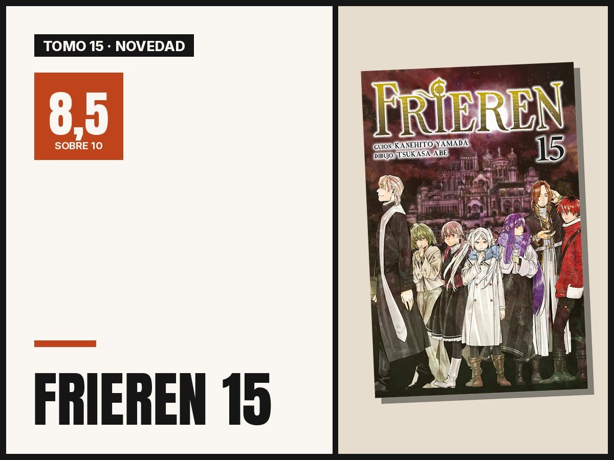 Frieren 15: reseña del último tomo publicado