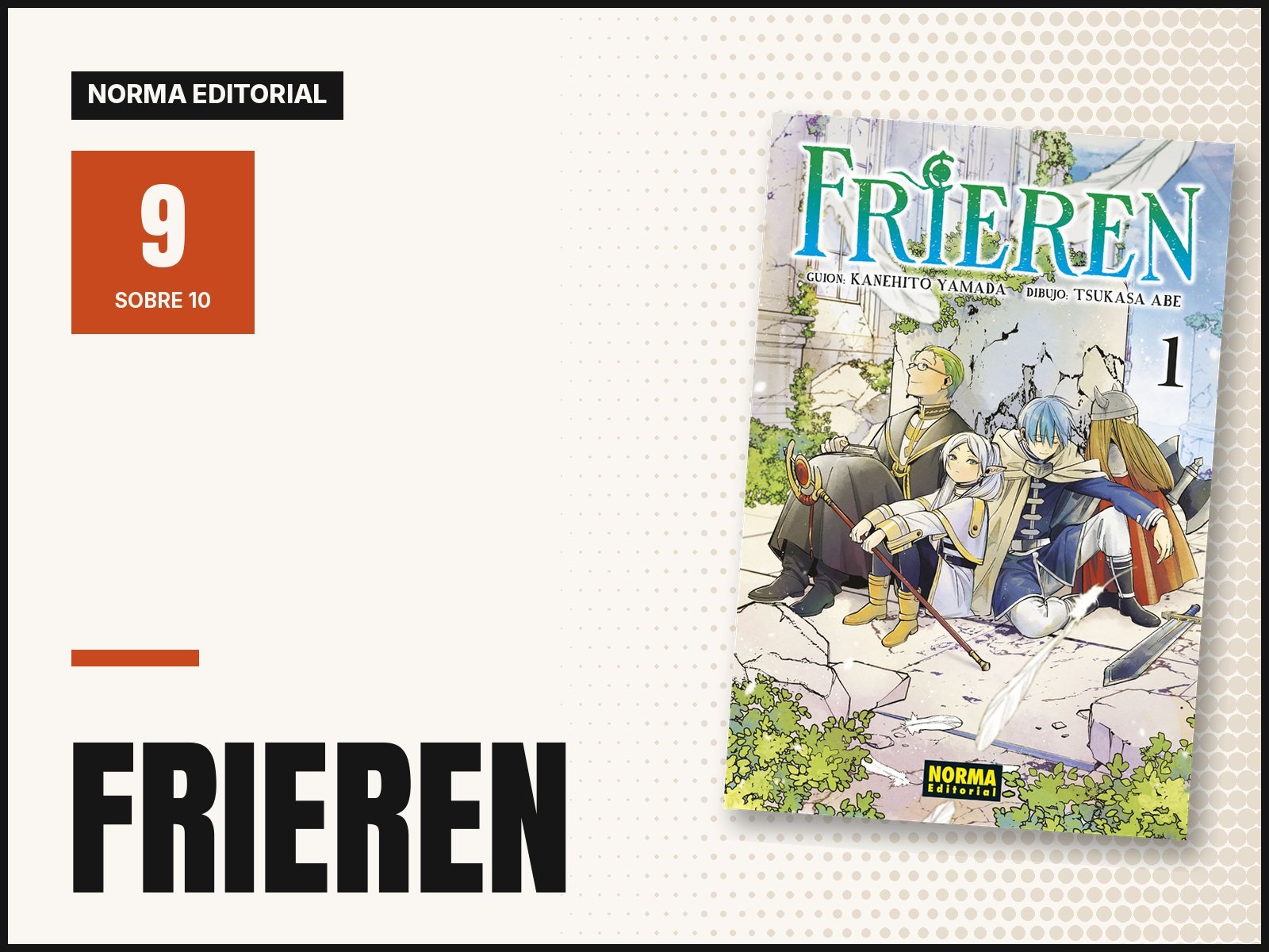 Frieren: reseña del manga de Norma