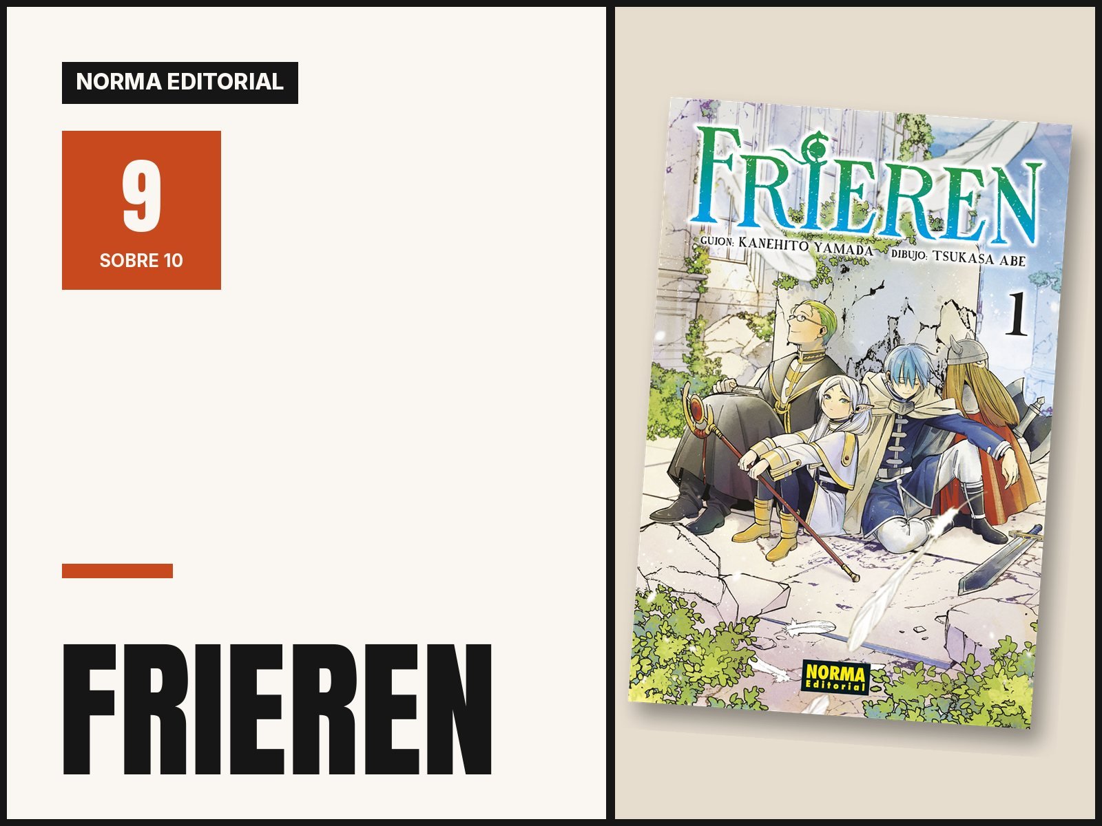 Frieren: reseña del manga de Norma