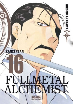 Fullmetal Alchemist Kanzenban 16, portada