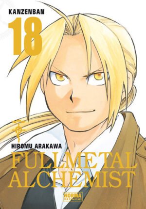 Fullmetal Alchemist Kanzenban 18, portada