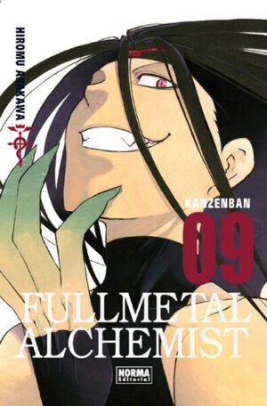 Fullmetal Alchemist Kanzenban 9, portada