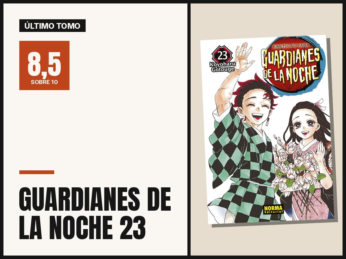 Guardianes de la Noche 23: reseña del último tomo