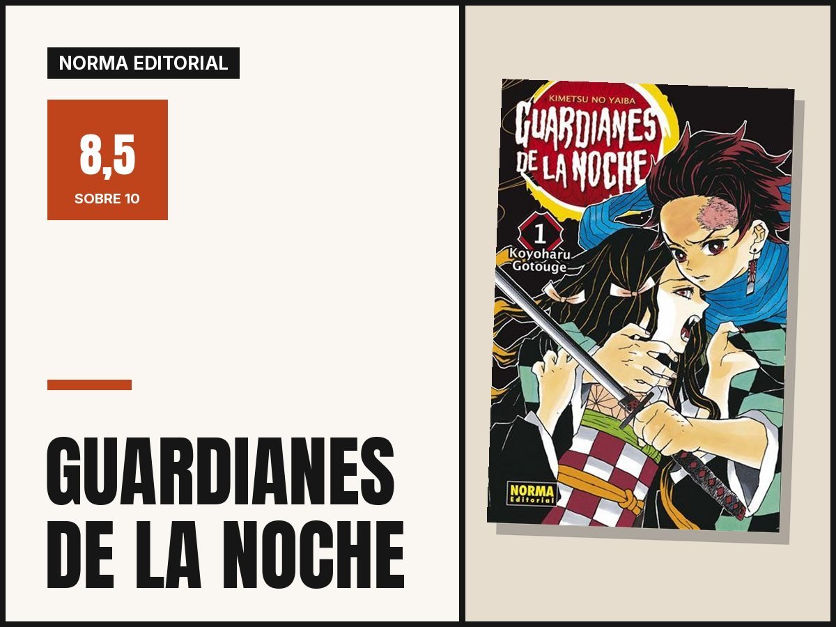 Guardianes de la Noche: reseña del manga de Norma