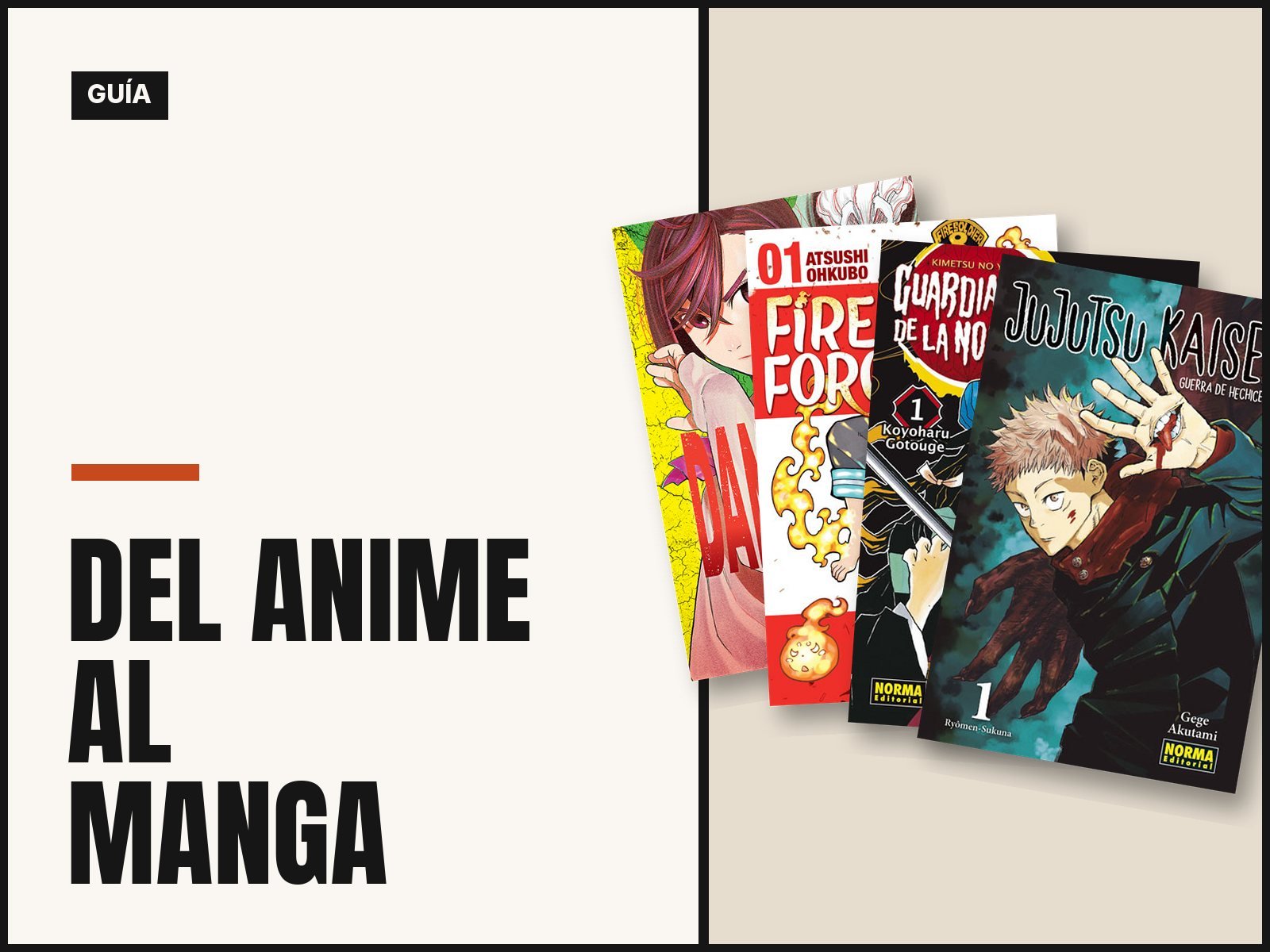 Mangas de Norma que tienen anime
