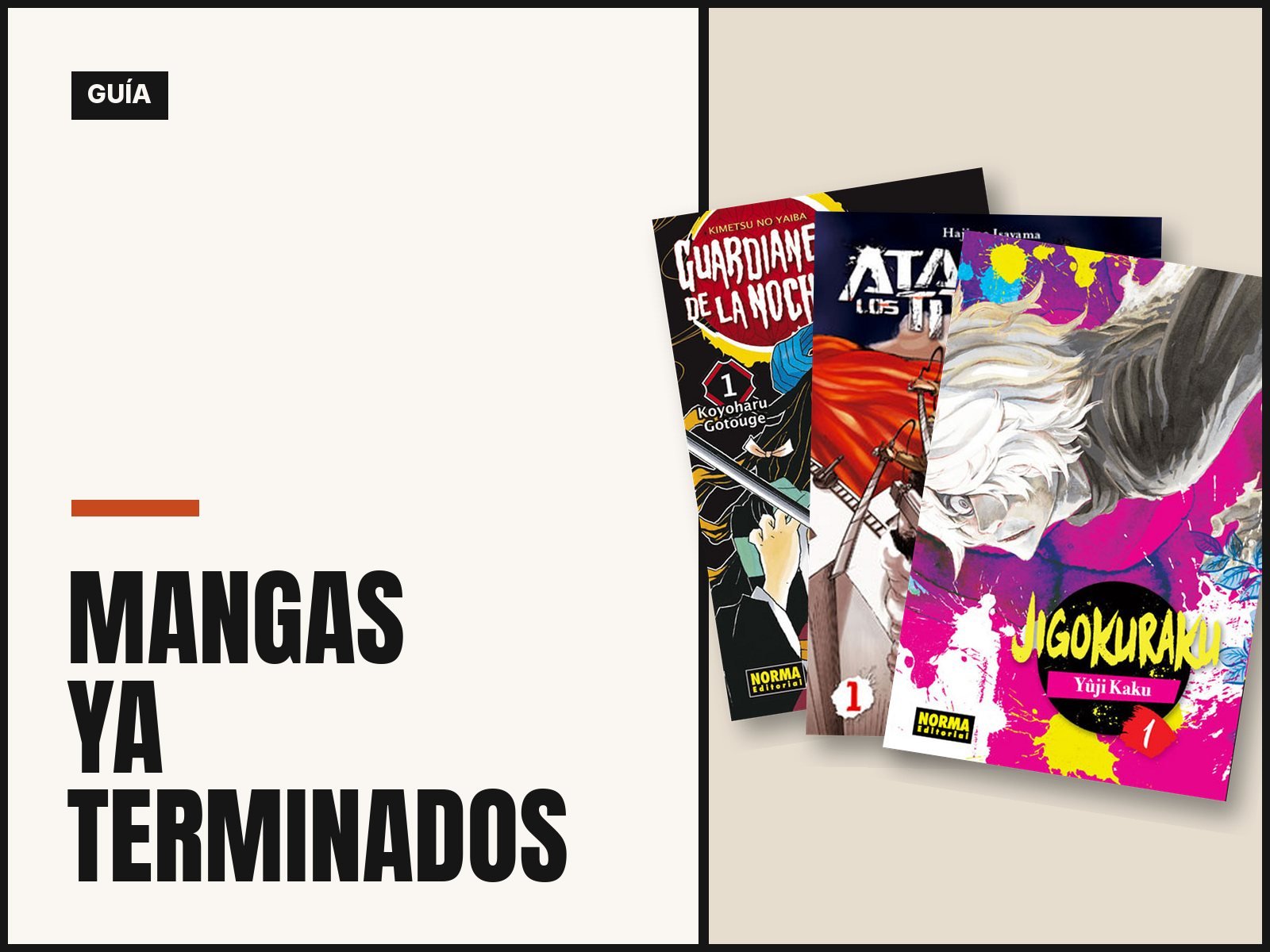 3 mangas completos de Norma para leer del tirón