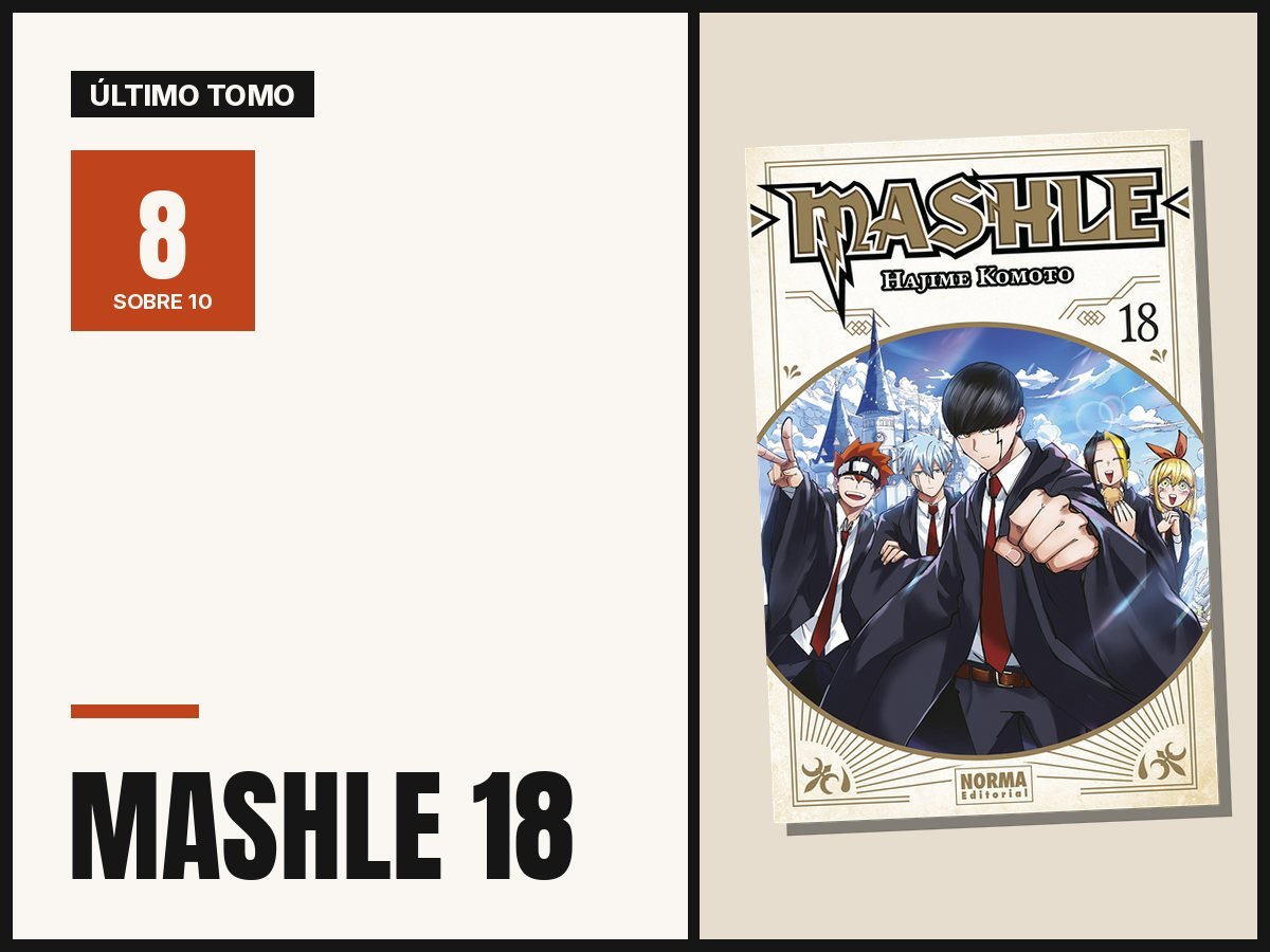 Mashle 18: reseña del último tomo
