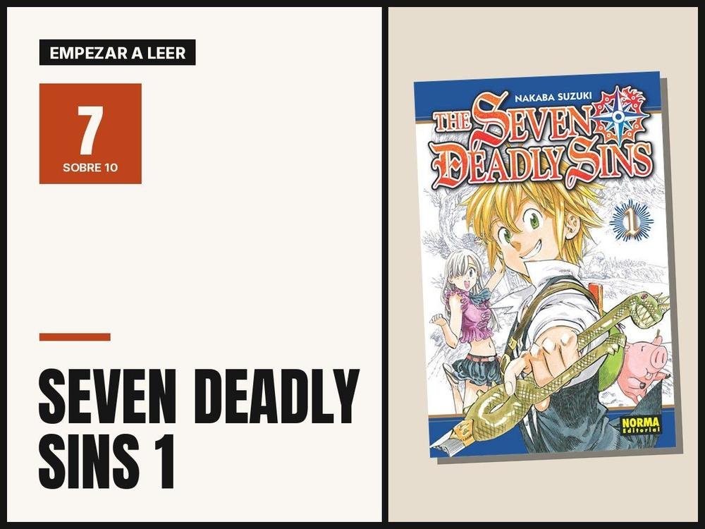 The Seven Deadly Sins 1: reseña para empezar la serie
