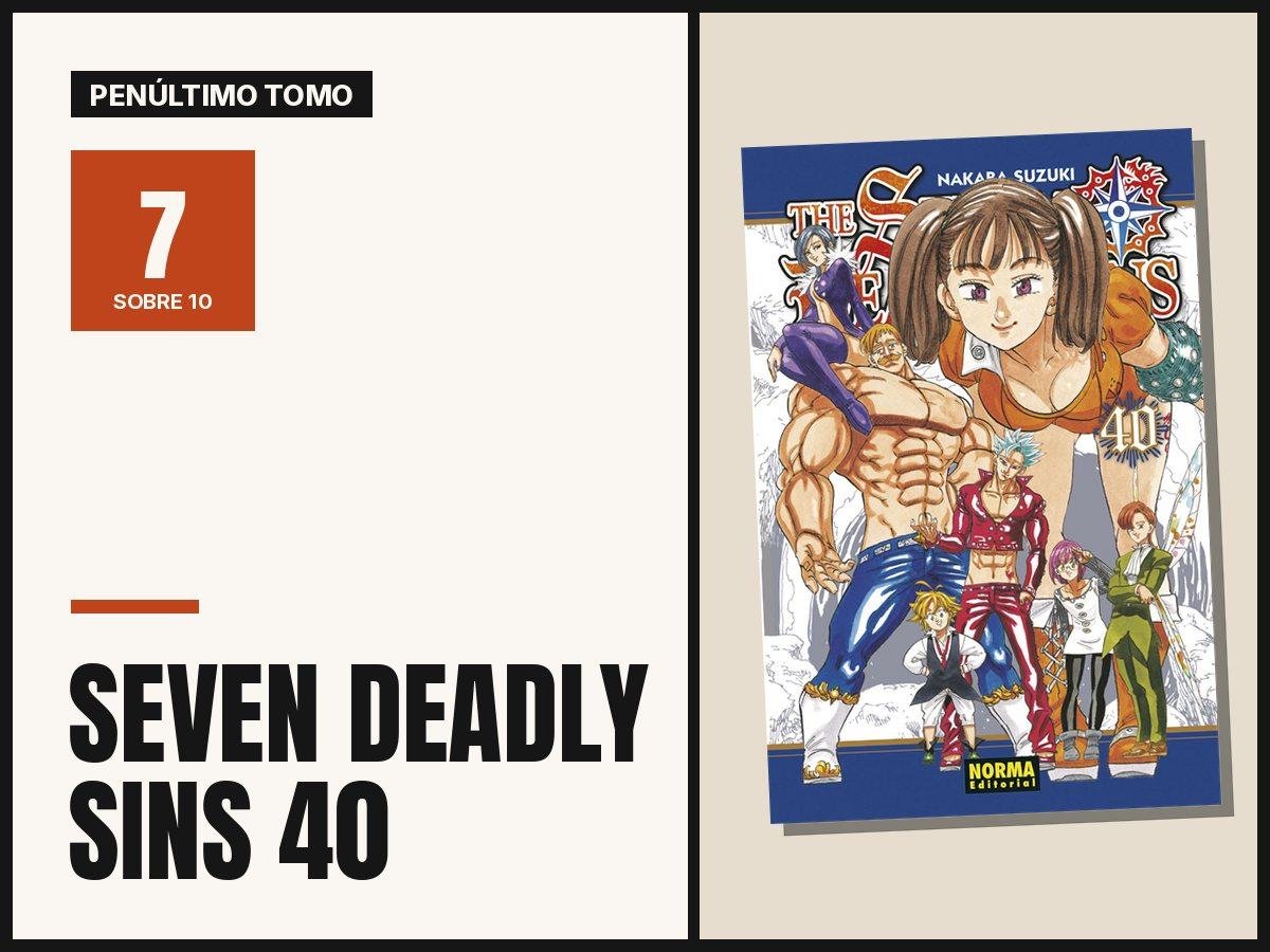 The Seven Deadly Sins 40: reseña del penúltimo tomo