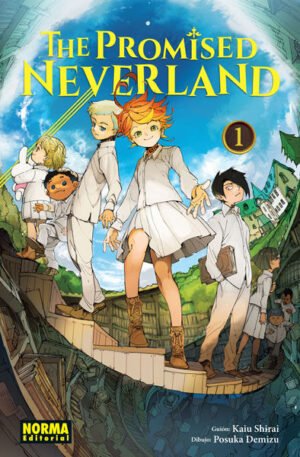 The Promised Neverland 1, portada