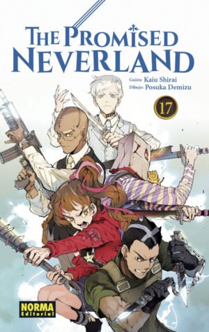 The Promised Neverland 17, portada