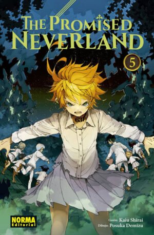 The Promised Neverland 5, portada