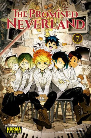 The Promised Neverland 7, portada