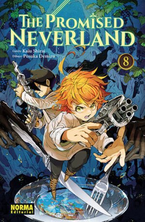 The Promised Neverland 8, portada