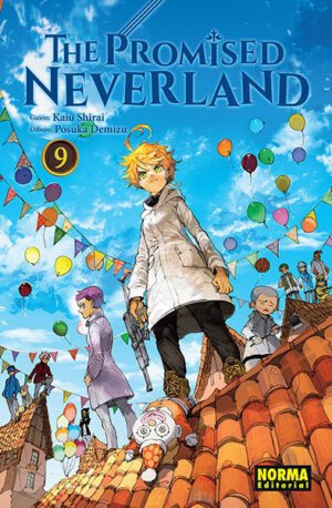 The Promised Neverland 9, portada