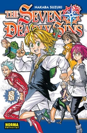 The Seven Deadly Sins 8, portada